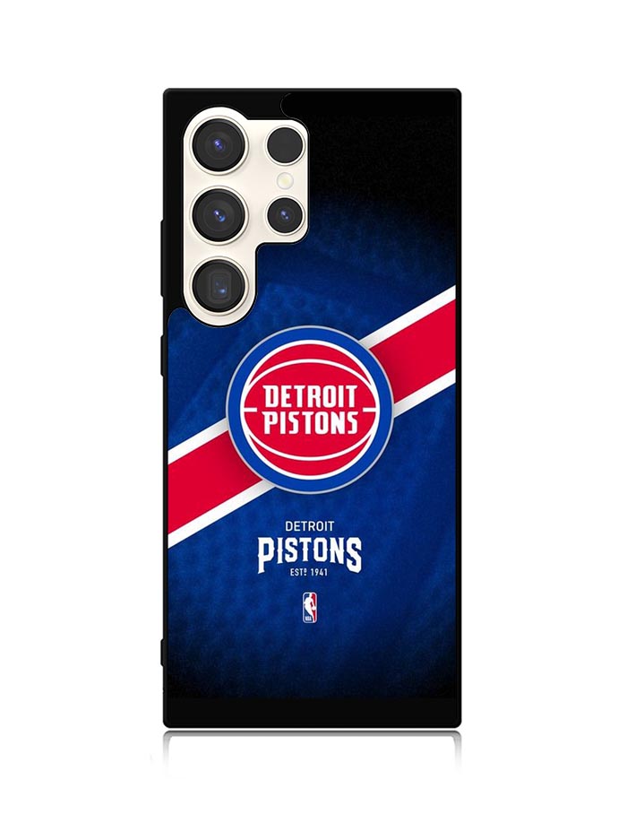 NBA Detroit Pistons Samsung Galaxy S25 Ultra 5G Case QC10781