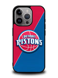 Red Blue Detroit Pistons iPhone 16 Pro Max Case OV10804