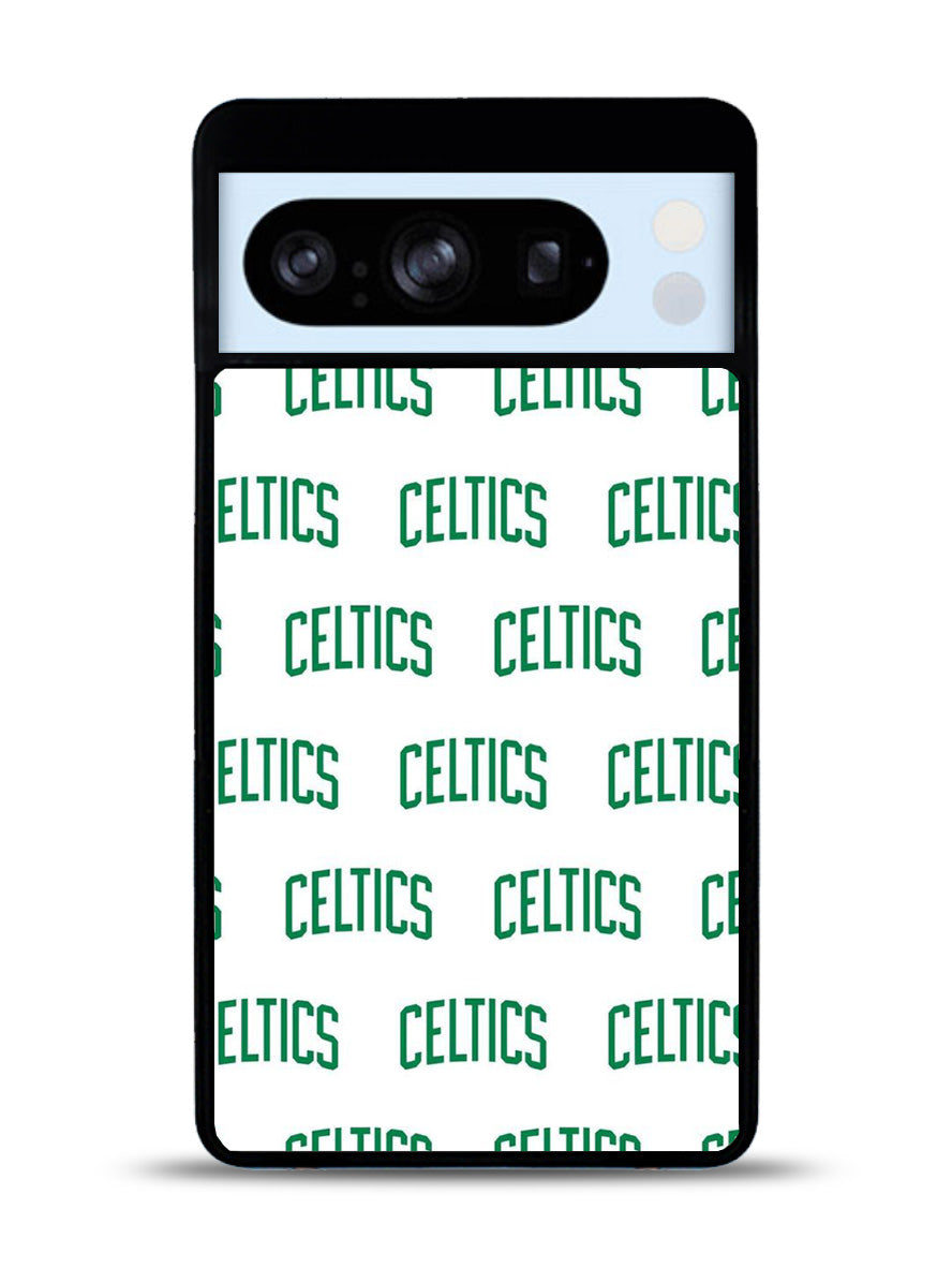 Celtics Pattern Logo Google Pixel 8 Pro Case QC10917