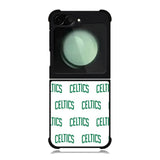 Celtics Pattern Logo Samsung Galaxy Z Flip 6 5G 2024 Case OV10917