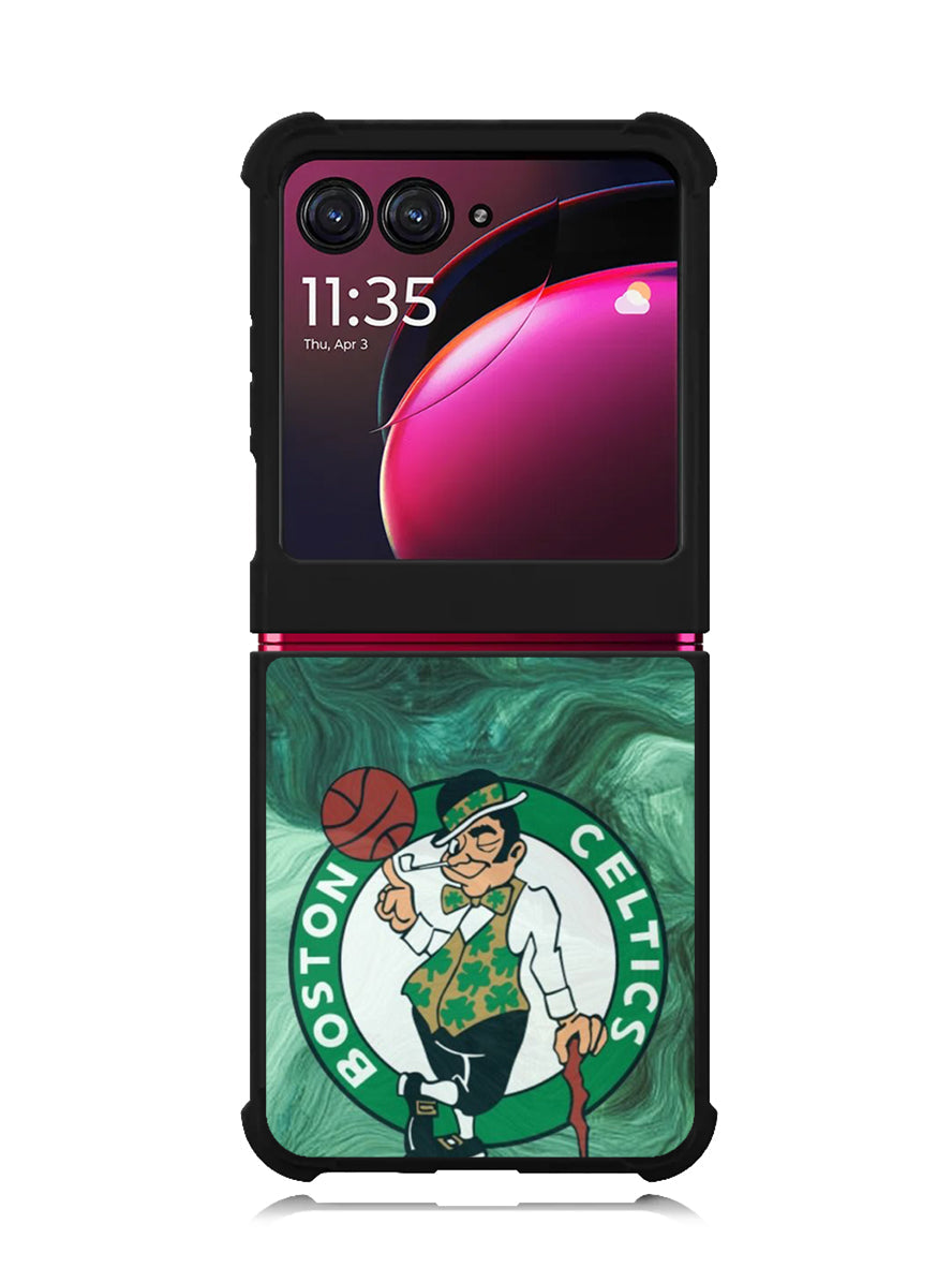 Marble Boston Celtics Motorola Moto Razr Plus 2023 , Moto Razr+ 2023 Case OV10894