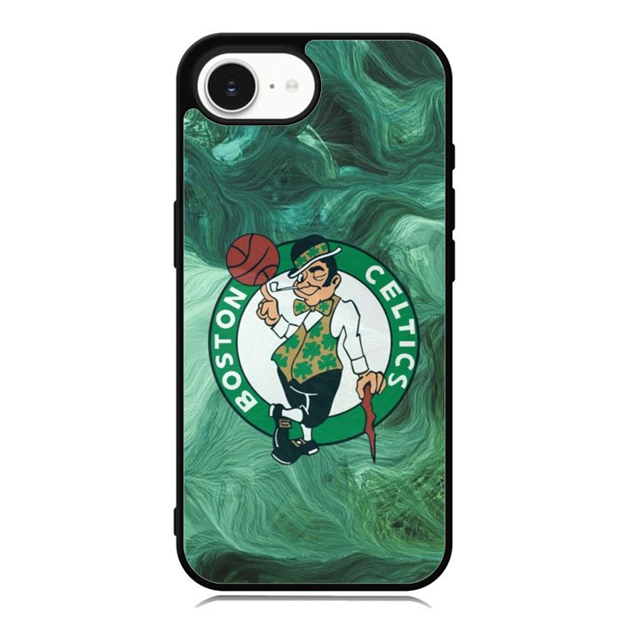Marble Boston Celtics iPhone 16e Case OV10894