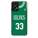 Celtics 33 Jersey Motorola Moto G Play 2024 Case OV10915
