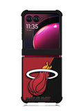 Miami Ball Heat NBA Motorola Moto Razr Plus 2023 , Moto Razr+ 2023 Case OV10767