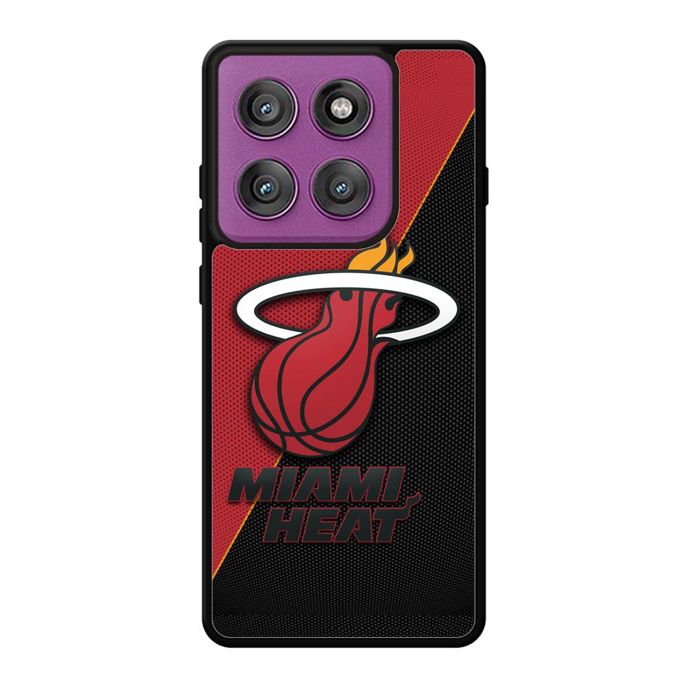 Miami Ball Heat NBA Motorola Moto Edge 60 Pro Case QC10767