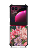 Floral Flower Pattern Motorola Moto Razr Plus 2023 , Moto Razr+ 2023 Case OV10566