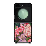 Floral Flower Pattern Samsung Galaxy Z Flip 6 5G 2024 Case OV10566
