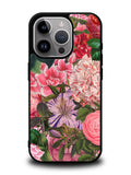 Floral Flower Pattern iPhone 16 Pro Case OV10566