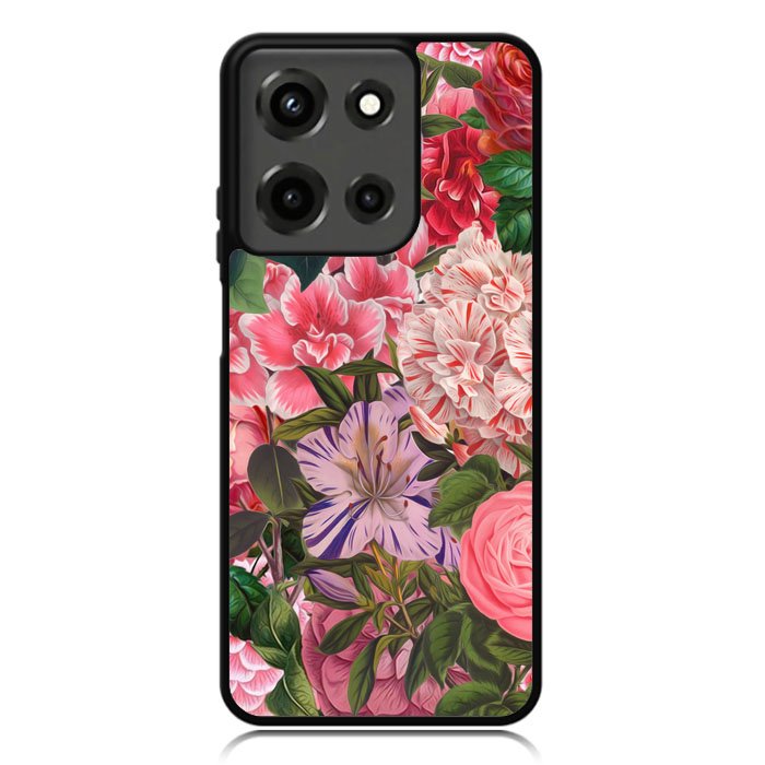 Floral Flower Pattern Motorola Moto G 5G 2025 Case OV10566