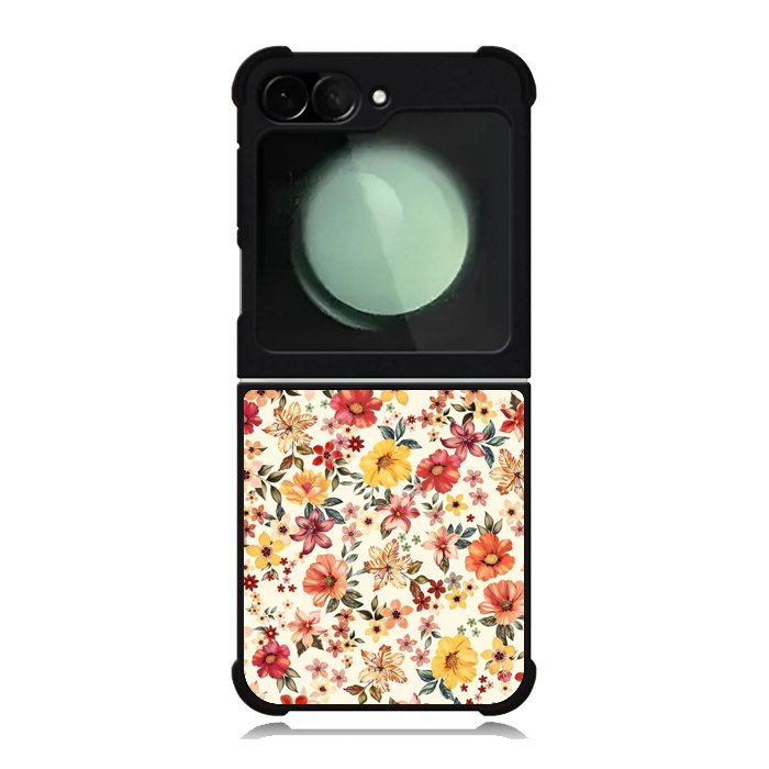 Floral Flower Vintage Samsung Galaxy Z Flip 6 5G 2024 Case OV10567