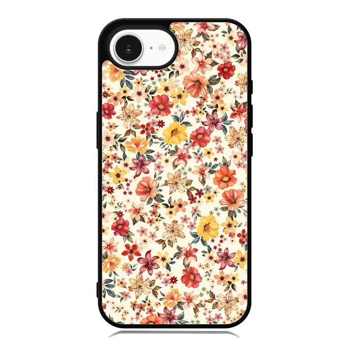 Floral Flower Vintage iPhone 16e Case OV10567