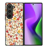 Floral Flower Vintage Samsung Galaxy Z Fold 6 5G 2024 Case OV10567