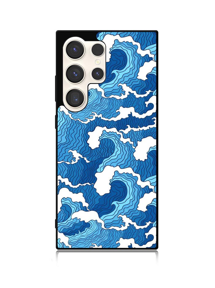 Abstract Wave Samsung Galaxy S25 Ultra 5G Case QC10628