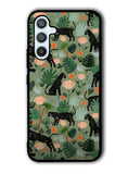 Black Panther on Flores Samsung Galaxy A54 5G Case OV10654