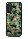 Black Panther on Flores Motorola Moto G Pure 2021 , Moto G Power 2022 Case OV10654