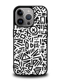 Abstract Line iPhone 16 Pro Max Case QC10627