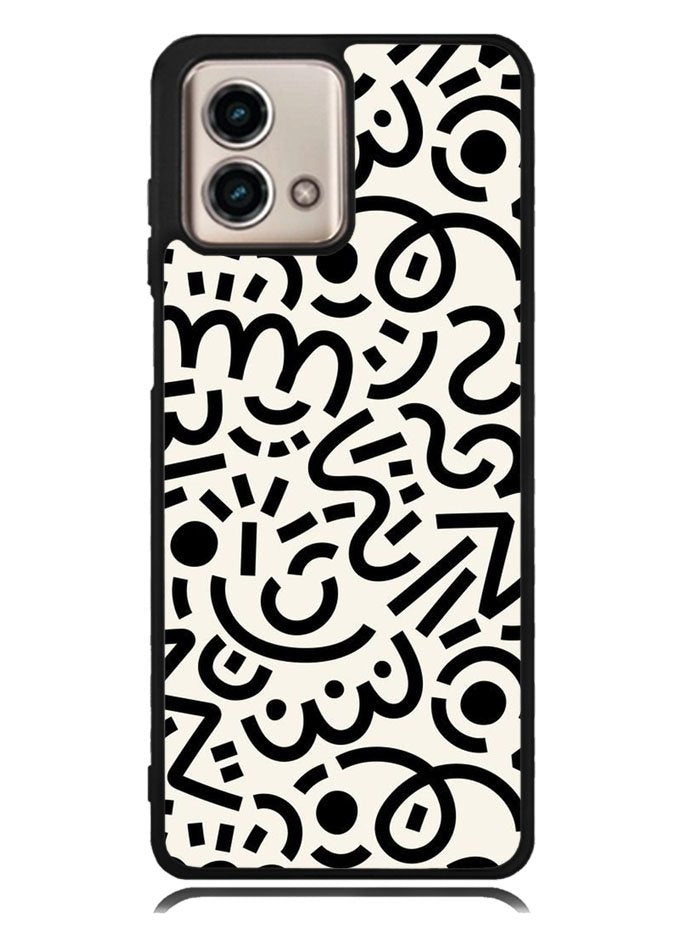 Abstract Doodle Motorola Moto G Stylus 5G 2023 Case OV10626