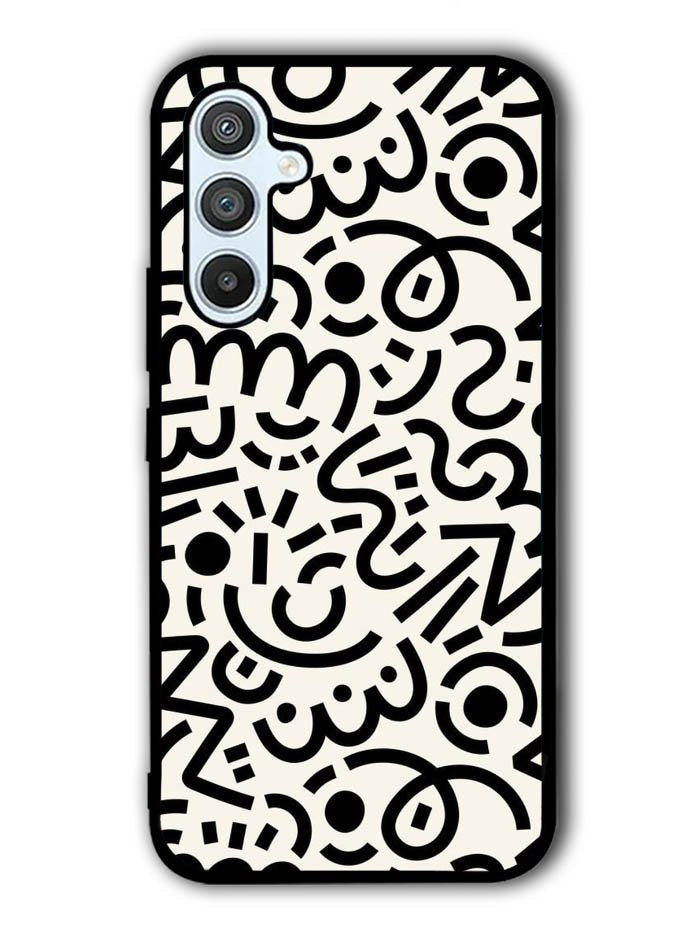 Abstract Doodle Samsung Galaxy A14 5G Case QC10626