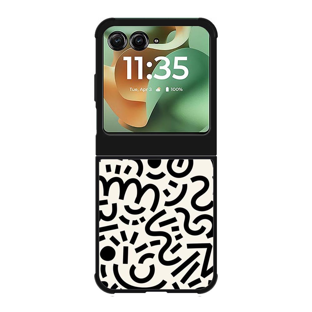 Abstract Doodle Motorola Moto RAZR 2025 Case OV10626