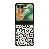Abstract Doodle Motorola Moto RAZR 2025 Case OV10626