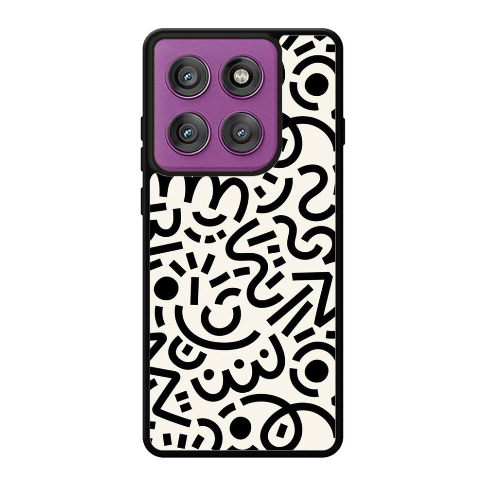 Abstract Doodle Motorola Moto Edge 60 Pro Case OV10626