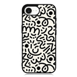 Abstract Doodle iPhone 16e Case OV10626