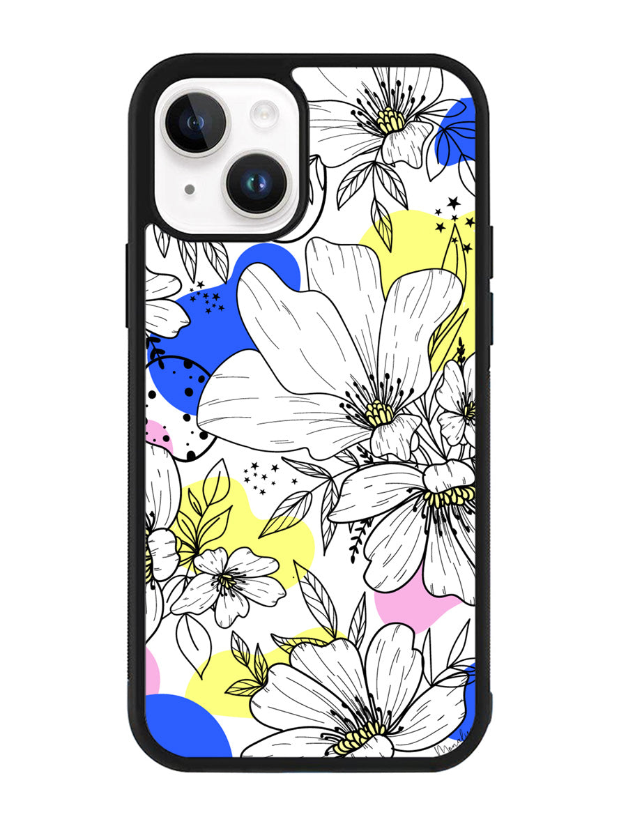 Floral Flower Color iPhone 14 Plus Case QC10565