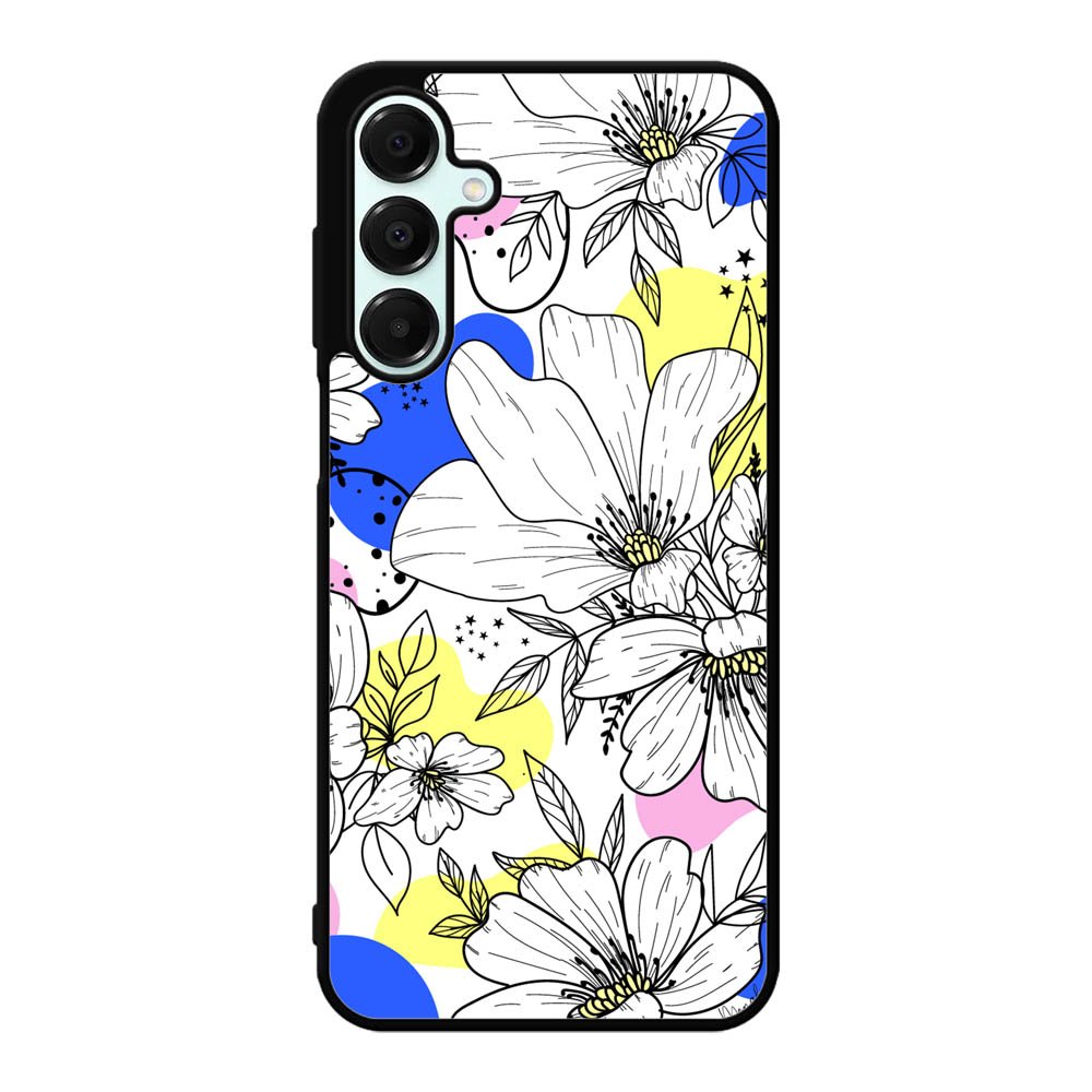 Floral Flower Color Samsung Galaxy A16 Case OV10565