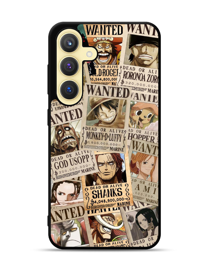 Wanted One Piece Samsung Galaxy S25 Plus 5G , Samsung Galaxy S25+ 5G Case OV10467