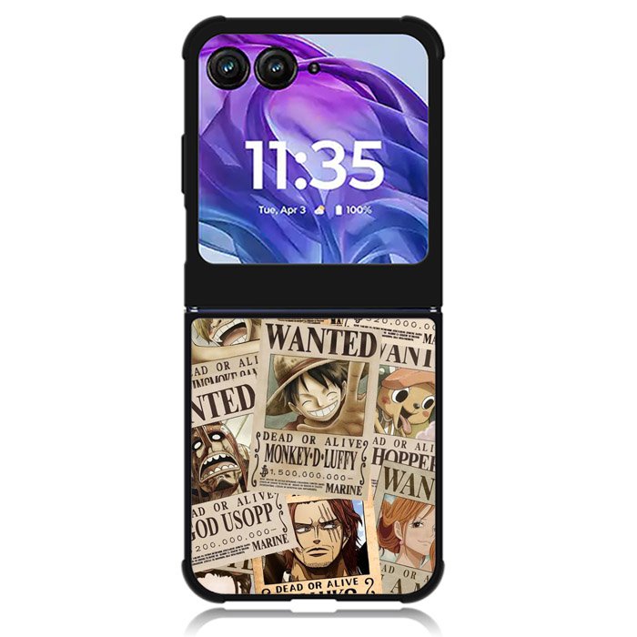 Wanted One Piece Motorola Moto Razr Plus 2024 , Moto Razr+ 2024 Case OV10467