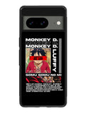 Monkey D luffy Gomu GOmu No Google Pixel 8A Case QC10502