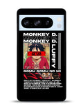 Monkey D luffy Gomu GOmu No Google Pixel 8 Pro Case QC10502