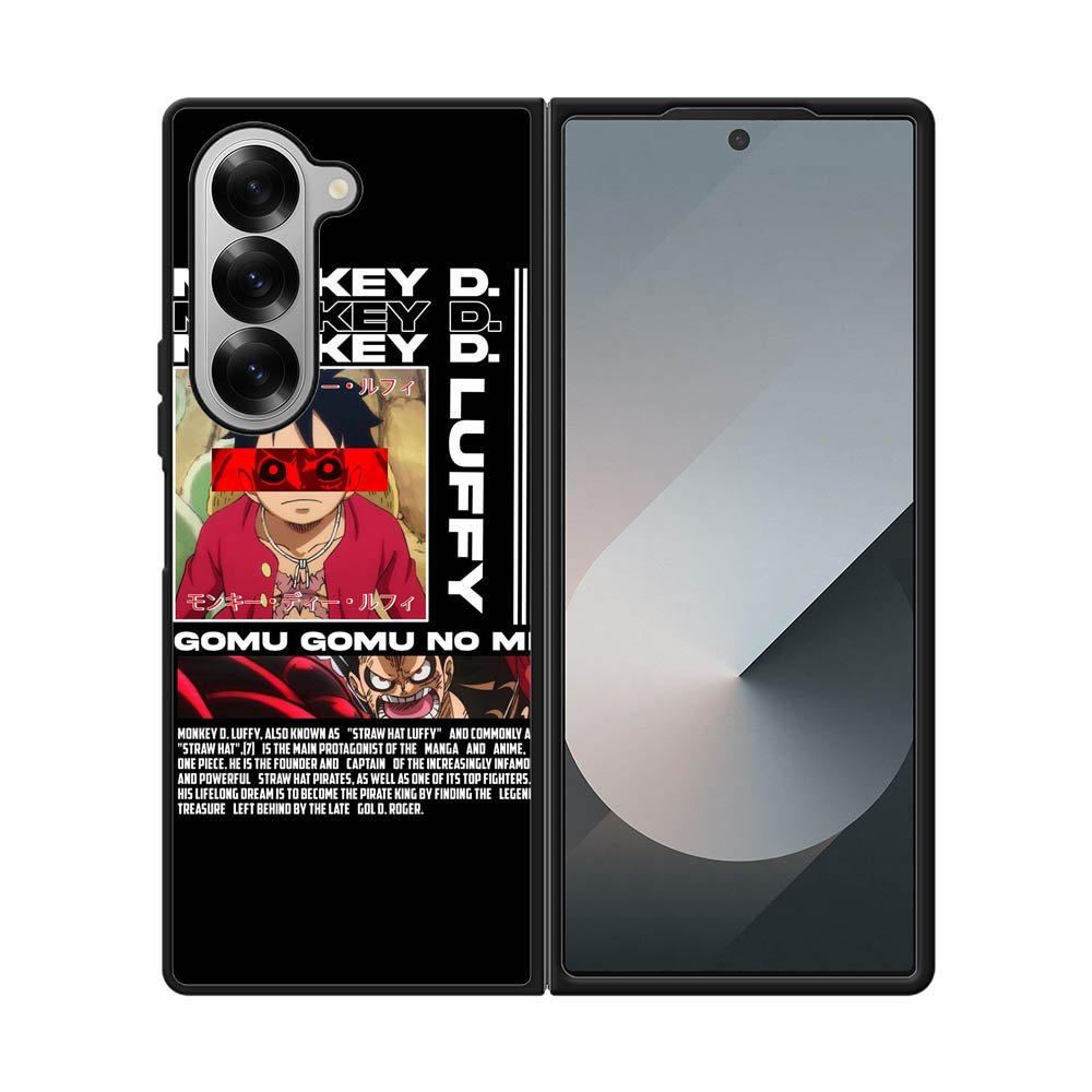 Monkey D luffy Gomu GOmu No Samsung Galaxy Z Fold 7 5G Case QC10502