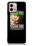 Kaizoku Gari No Zoro Motorola Moto G Stylus 5G 2023 Case OV10608