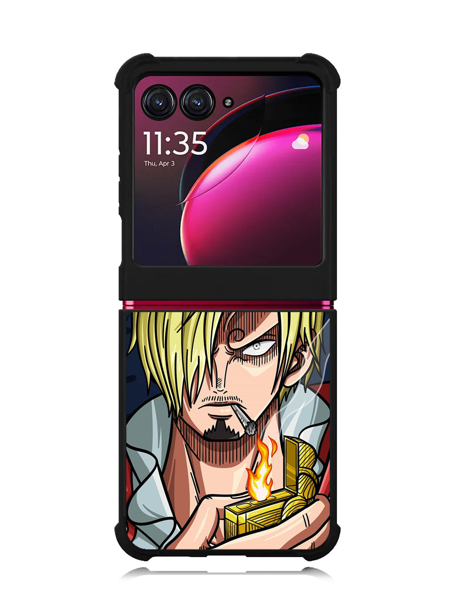 Sanji One Piece Motorola Moto Razr Plus 2023 , Moto Razr+ 2023 Case OV10419
