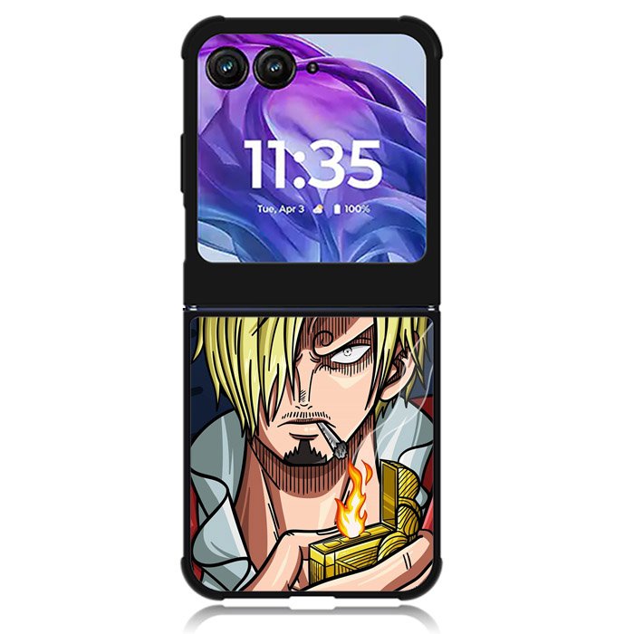 Sanji One Piece Motorola Moto Razr Plus 2024 , Moto Razr+ 2024 Case OV10419