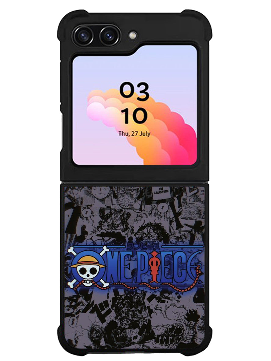 One Piece Comics Logo Samsung Galaxy Z Flip 5 5G 2023 Case