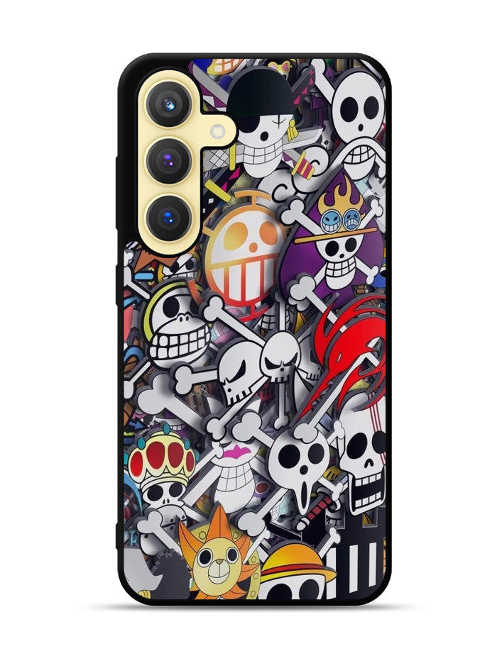 Logo Pirates One Piece Samsung Galaxy S25 5G Case OV10617