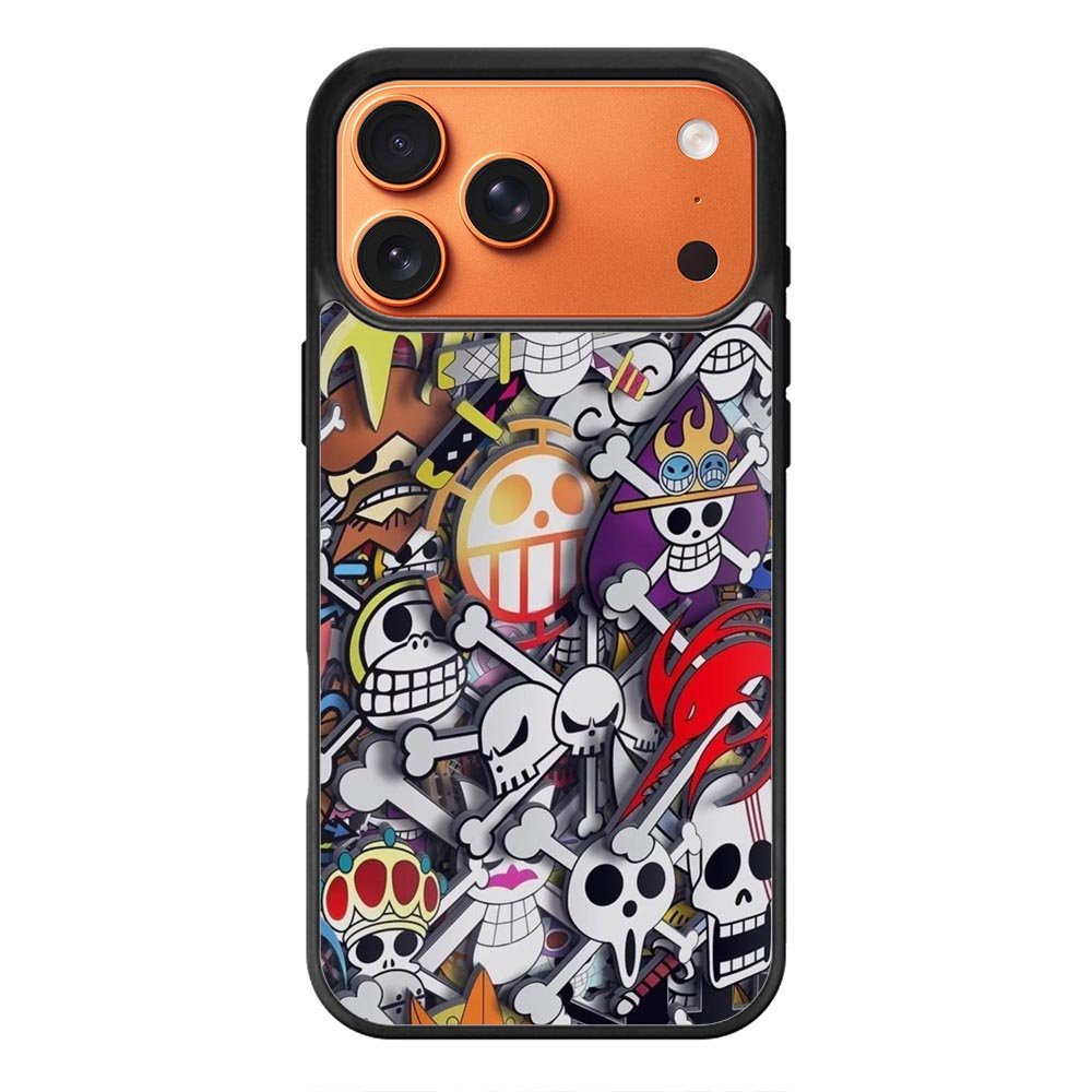 Logo Pirates One Piece iPhone 17 Pro Case QC10617
