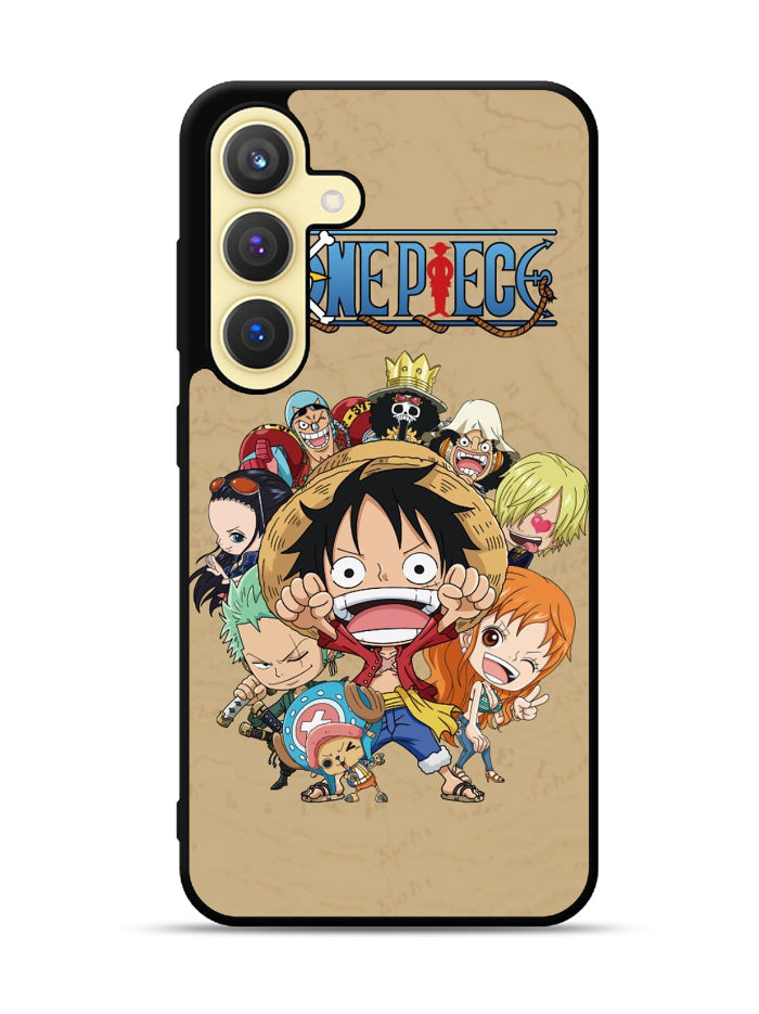 One Piece Anime Character Kawai Samsung Galaxy S24 FE 5G Case OV10521