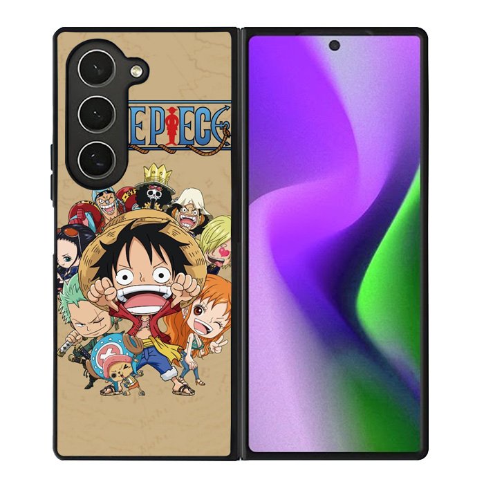 One Piece Anime Character Kawai Samsung Galaxy Z Fold 6 5G 2024 Case OV10521