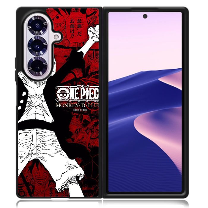 Luffy One Piece Samsung Galaxy Z Fold 7 Case OV10476