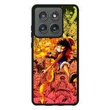 Fire Luffy One Piece Motorola Moto Edge 2025 Case QC10563
