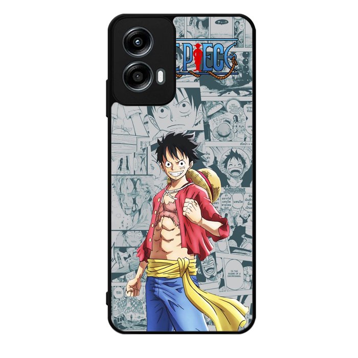 One Piece Comics Luffy Motorola Moto G Play 2024 Case OV10524