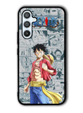 One Piece Comics Luffy Samsung Galaxy A14 5G Case QC10524