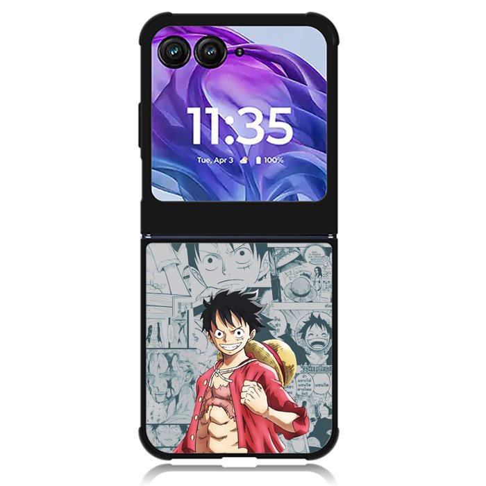 One Piece Comics Luffy Motorola Moto Razr Plus 2024 , Moto Razr+ 2024 Case OV10524