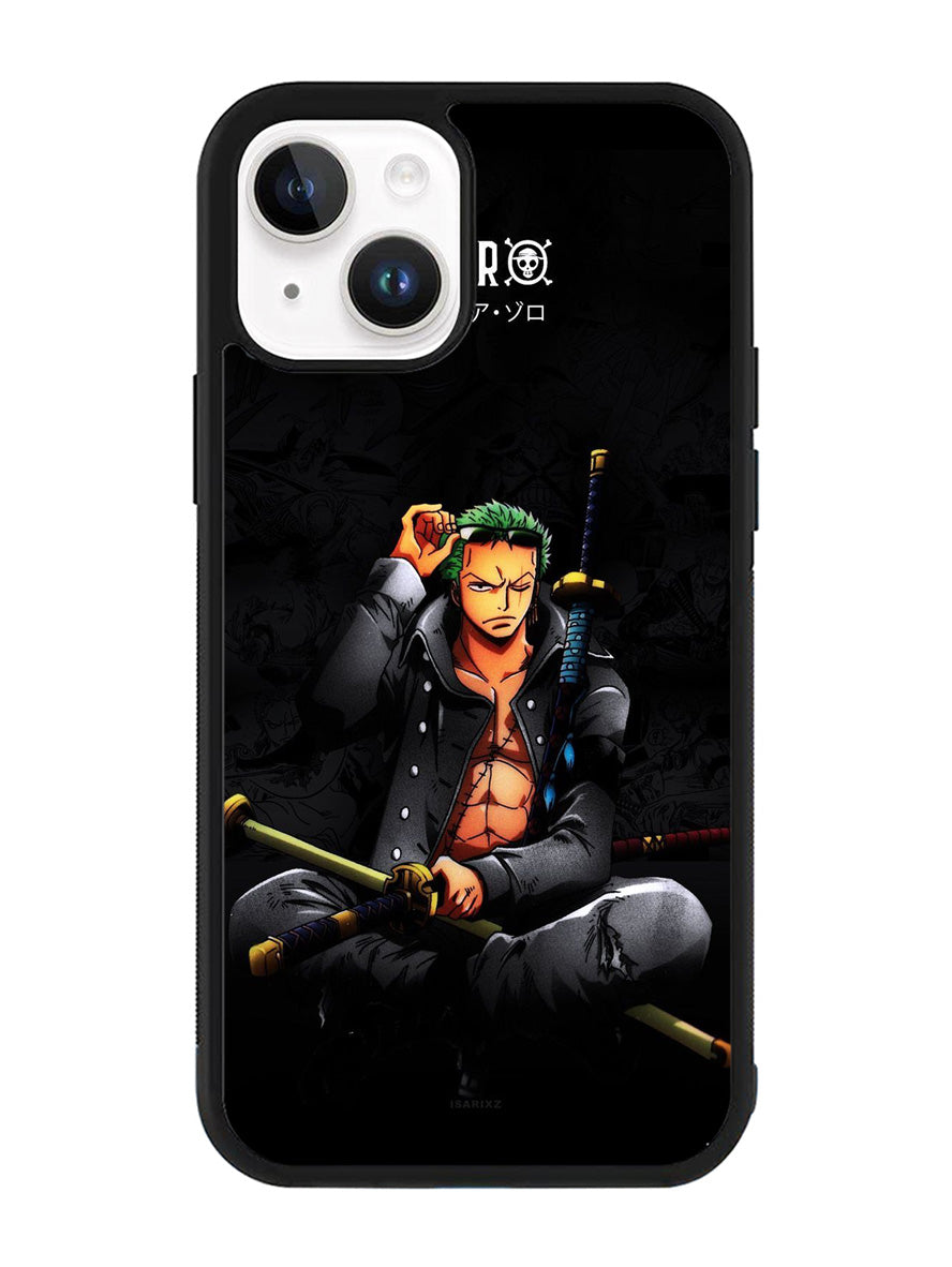Zoro One Piece Sword iPhone 14 Plus Case QC10207