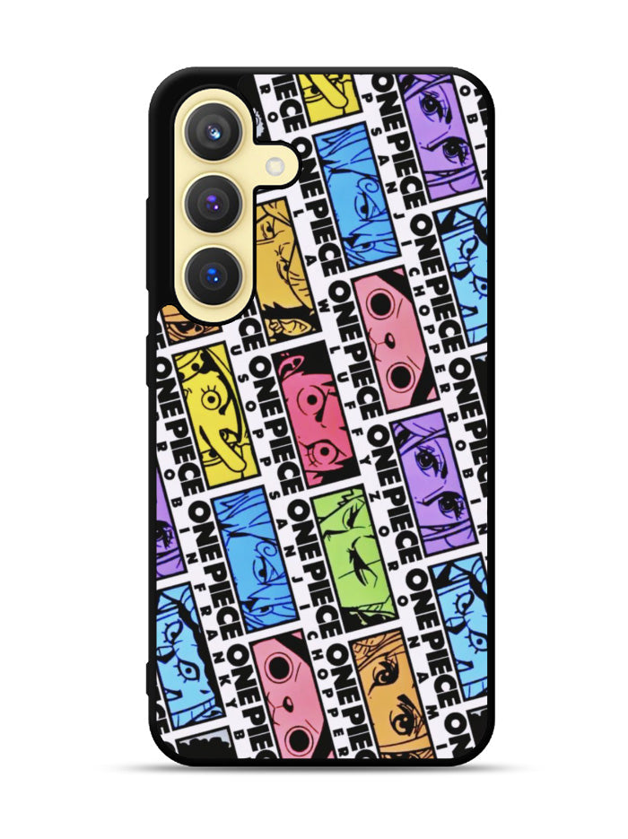 One Piece Sticker Face Samsung Galaxy S25 5G Case OV10530
