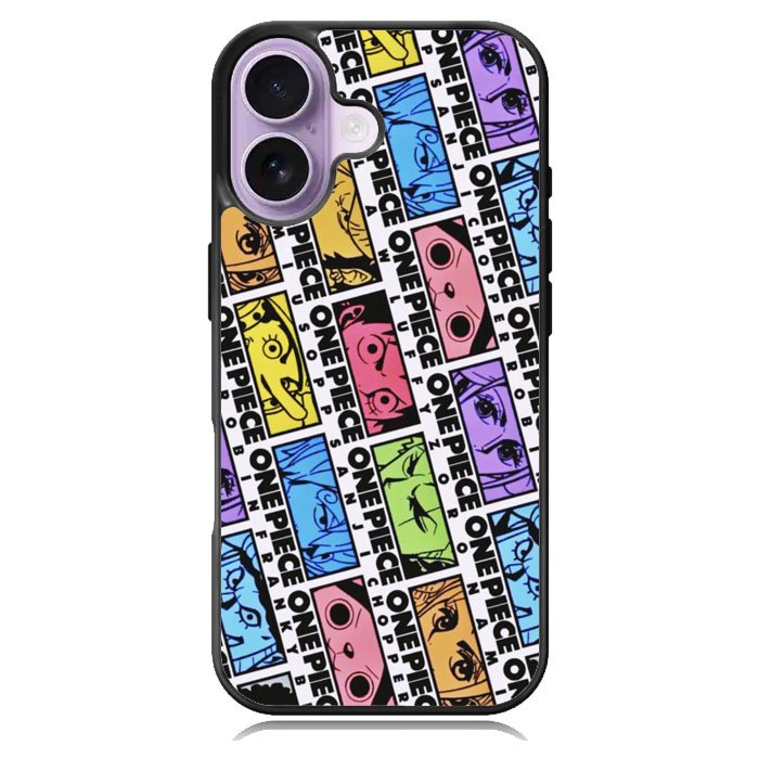 One Piece Sticker Face iPhone 17 Case OV10530