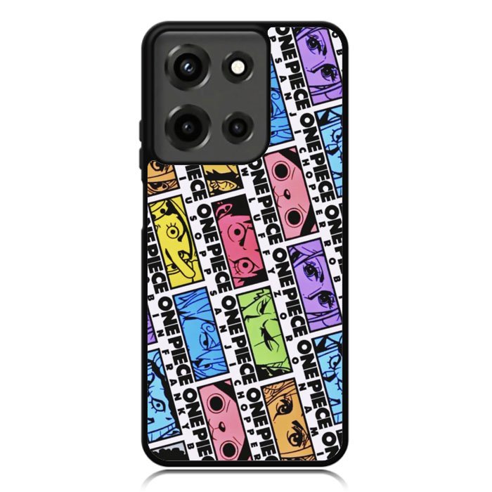 One Piece Sticker Face Motorola Moto G 5G 2025 Case OV10530